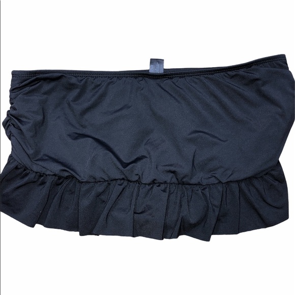A.n.a size 8 black ruffle summer bikini bottoms - Picture 2 of 6